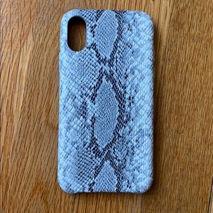 Snake skin iPhone XR case